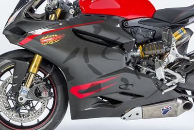 Juego de paneles laterales de carbono Ilmberger Ducati Panigale 1299