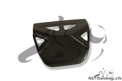 pare-chaleur carbone Ilmberger sur la soupape dchappement Ducati Diavel