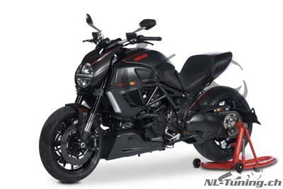 Copriruota anteriore Ducati Diavel in carbonio Ilmberger