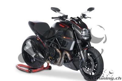 Carbon Ilmberger rear wheel cover Ducati Diavel