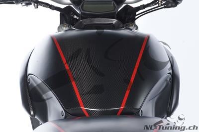 Copri serbatoio in carbonio Ducati Diavel