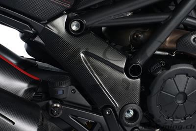 Carbon Ilmberger Rahmenabdeckung Set Ducati Diavel