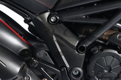 Set copri telaio in carbonio Ducati Diavel