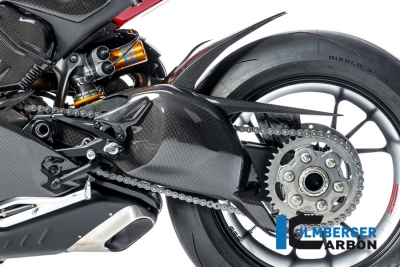 Ilmberger svngarmskydd i kolfiber Ducati Panigale V4