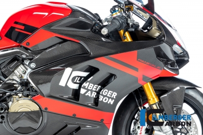 Carbon Ilmberger fairing side panel set Ducati Panigale V4