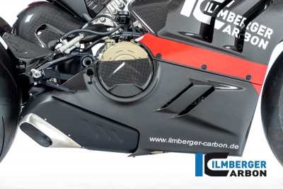 Juego piezas inferiores carenado carbono Ilmberger Ducati Panigale V4