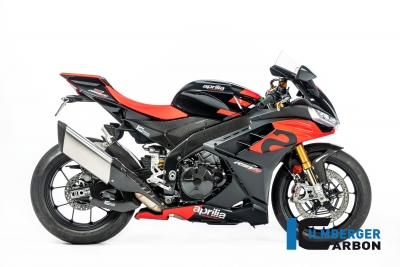 Juego talonera carbono Ilmberger pasajero Aprilia RSV 4 1100