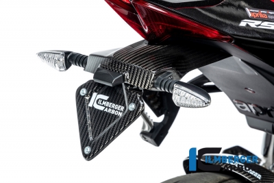 Carbon Ilmberger Support de plaque Aprilia RSV 4 1100