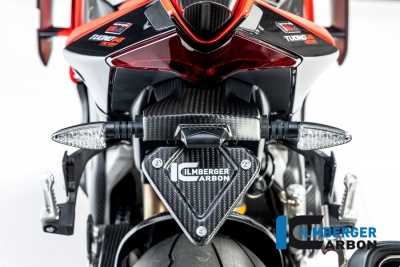 Carbon Ilmberger Support de plaque Aprilia RSV 4 1100