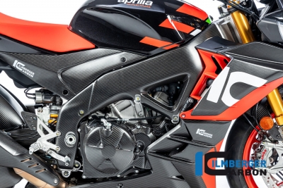 Carbon Ilmberger Rahmenabdeckung Set Aprilia Tuono V4