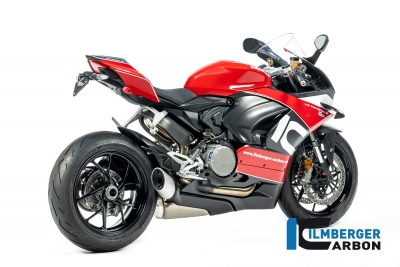 Copri ammortizzatore in carbonio Ilmberger Ducati Panigale V2