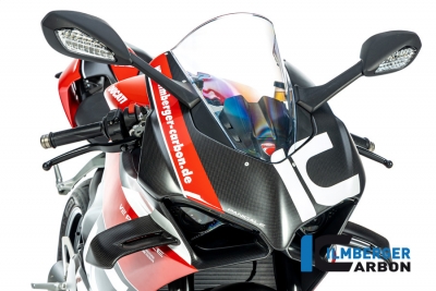 Carbon Ilmberger front mask top Ducati Panigale V2