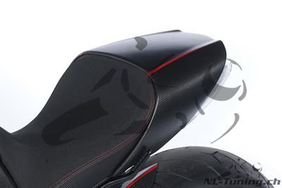 Carbon Ilmberger seat cover Ducati Diavel