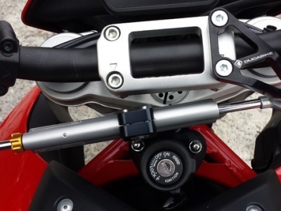 Ducabike handlebar damper bracket set Ducati Hypermotard 1100