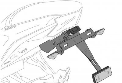 Porta targa Puig Honda NT 1100