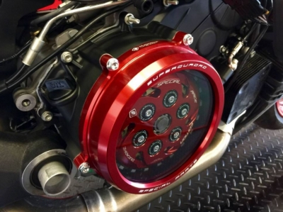 Coperchio frizione aperto Ducati 1198