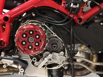 Ducabike koppelingsdeksel open Ducati 1198