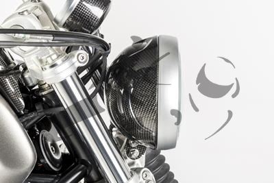 Carbon Ilmberger headlight housing BMW R NineT Scrambler