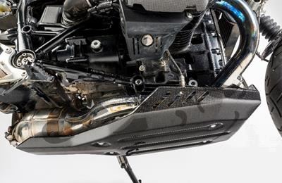 Protezione motore inferiore in carbonio Ilmberger BMW R NineT Racer
