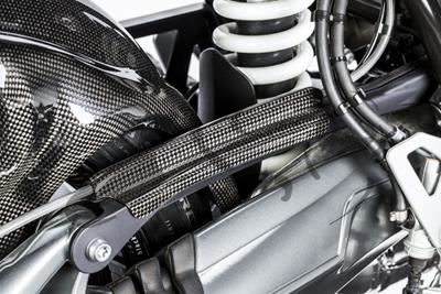 Carbon Ilmberger Bremsleitungsabdeckung BMW R NineT Racer