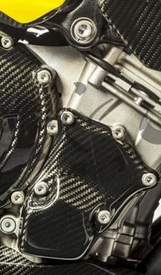 Cubierta del rotor de encendido Ilmberger de carbono BMW S 1000 XR