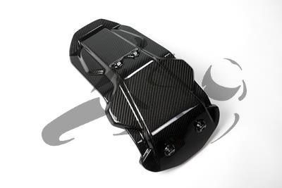 Carbon Ilmberger spatscherm onder kentekenplaathouder BMW S 1000 XR