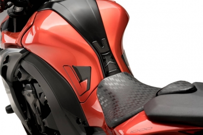 Protection de rservoir spcifique Puig en carbone Kawasaki Z1000