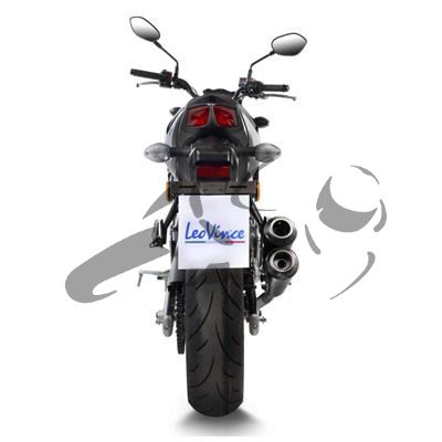 Exhaust Leo Vince GP Duals Suzuki SV 650