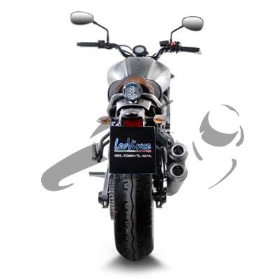 Exhaust Leo Vince GP Duals complete system Yamaha XSR 700