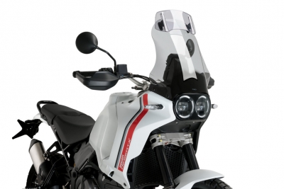 Puig touring screen with visor attachment Ducati DesertX