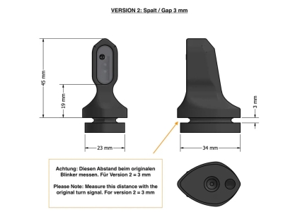 Motoismo Ducati indicatore breve