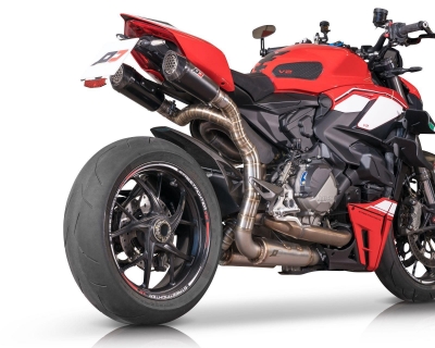 Uitlaat QD Power Gun Onderzetel Ducati Streetfighter V2