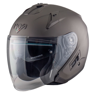 Casco NOS NS-2 Titanio Mate