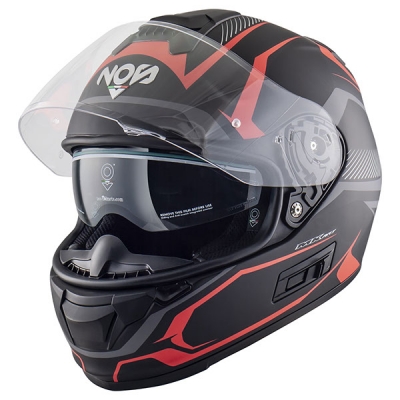 NOS Helm NS-7F Douglas Red