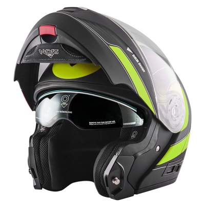 NOS Casque NS-8 Jaune Mat