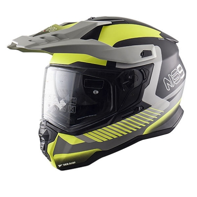 NOS Helm NS-9 Mirage Yellow