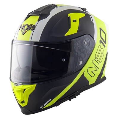 Casco NOS NS-10 Fury Yellow