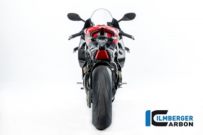 Carbon Ilmberger kuiponderdeelset voor lage uitlaat Ducati Panigale V4