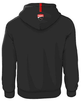 Ducati Corse sweat capuche noir