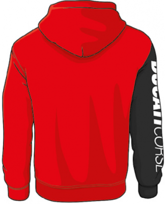 Ducati Corse Hoodie Red