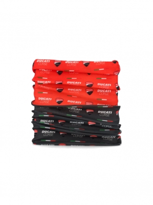 Ducati Corse neckerchief black/red