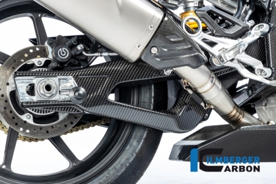 Kit de protections de bras oscillant en carbone Ilmberger pour BMW M 1000 RR