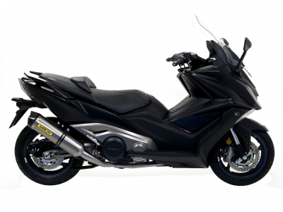 Avgasrr Arrow Race-Tech komplett system Kymco AK550