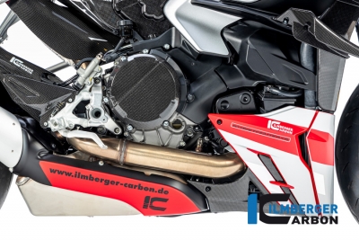 Kolfiber Ilmberger kopplingsskydd Ducati Streetfighter V2