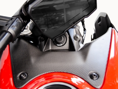 Ducabike Protge serrure de contact en carbone Ducati Diavel V4