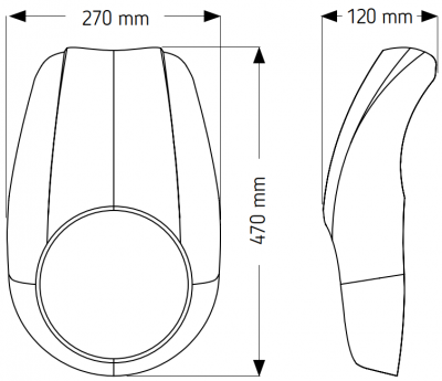 Puig Frontverkleidung Anarchy Honda CMX 500 Rebel