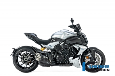 Carbon Ilmberger Auspuffabdeckung links Ducati Diavel V4