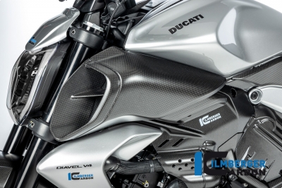 Carbon Ilmberger Lufteinlassverkleidung Set Ducati Diavel V4