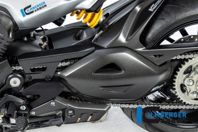 Protge bras oscillant en carbone Ilmberger Ducati Diavel V4