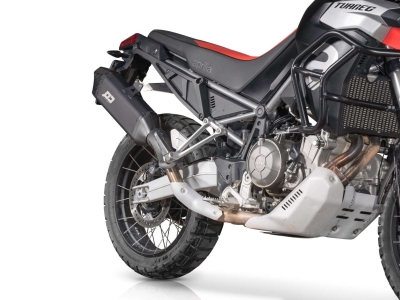 Exhaust QD Tourance Dark Aprilia Tuareg 660